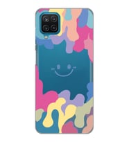 Samsung Galaxy M12 Uyumlu Smile Tasarımlı Şeffaf Telefon Kılıfı