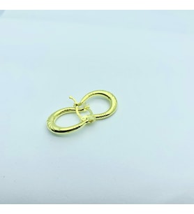  925 Ayar Antik Model Gold Hediyelik Kadın Gümüş Küpe