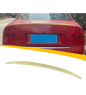 Audi A4 B7 Bagaj Üstü Spoiler Parlak Siyah Spoyler Plastik İthal 2002-2008