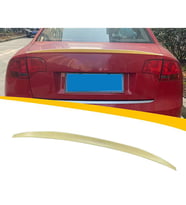 Audi A4 B7 Bagaj Üstü Spoiler Parlak Siyah Spoyler Plastik İthal 2002-2008