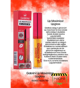 Gabrini Lip Maximizer Lipgloss Dudak Dolgunlaştırıcı