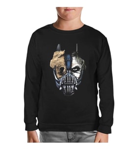 Joker Triology Siyah Çocuk Sweatshirt