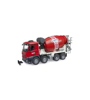Bruder MB Arocs Beton Mikseri Kırmızı-Beyaz 03655