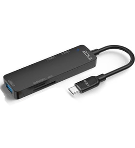 INCA ITPC-5T 4port Type-C Kart Okuyucu USB Çoklayıcı Hub