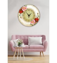 Bilge Retro Tasarımlı Duvar Saati 35x35cm (Baskılı)