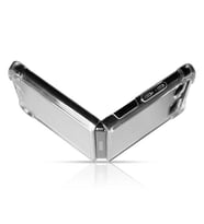 Samsung Galaxy Z Flip 4 Kılıf Şeffaf Nitro Anti Shock Kapak Katlanır (Renksiz)