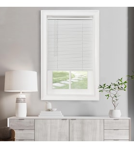 Lexroo Akülü Işık Filtreleme Mini Stor Perde - 18 inç Genişlik, 100 cm Uzunluk, 2,5 cm Çıta Boyutu