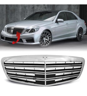 W221 S65 Amg Ön Panjur Krom Siyah 2009-2013 2218800683