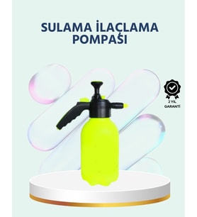 Basınçlı El Pompası 2 Litre Bakır Nozul Ayarlı Jet ve Dağınık Atım