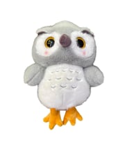 Sevimli Oturabilen Uyku Arkadaşım Baykuş 30 Cm Peluş Oyuncak (Gri)