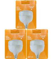 (3 Adet) Osaka 30W (200W) 6500K (Beyaz Işık) E27 Duylu (Kalın Duy) Torch Led Ampul (Yeni Model)