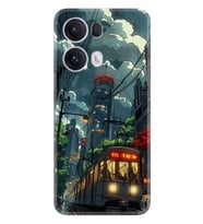 Oppo Reno 13 Pro Kılıf Boutique Baskılı Resimli Train Pcode -049