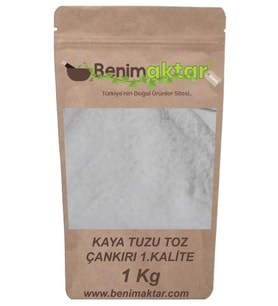 BenimAktar Çankırı Kaya Tuzu Toz 1 Kg