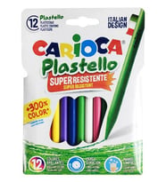 Carioca Plastello 12li Elleri Kirletmeyen Pastel Boya