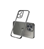 Apple iPhone 12 Pro Max Uyumlu Kılıf Zore Mat Gbox Kapak (Siyah)