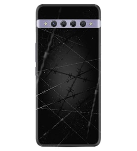 TCL 10 Plus Kılıf Silikon Desen Dikenli Tel 1779