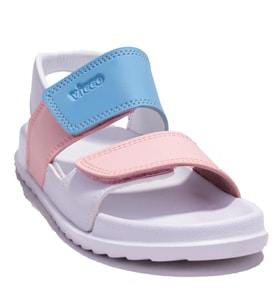 Vicco Krixi 321F23Y252 Beyaz Pembe Ortopedik Günlük Kız Çocuk Spor Sandalet