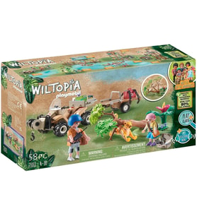 Playmobil Wiltopia Hayvan Kurtarma Aracı - 71011