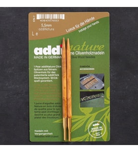 Addi Nature Olive Wood Click 5.5mm 13cm Misinalı Ş