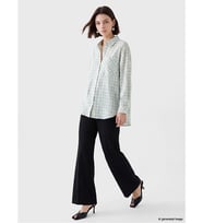LCW Modest Siyah Regular Fit Geniş Paça Kadın Pantolon