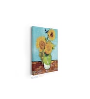 Dikey Kanvas Tablo Salon Duvar Tablosu Vangogh 101 Yeni Ev Hediyesi Ofis Tablosu