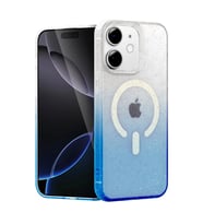 Newface Apple iPhone 12 Pummel Shiny Magsafe Kapak - Mavi