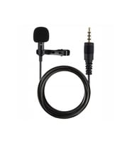 Mey İthalat® 3.5mm Jak 1.5 Metre Double Mikrofon - Siyah