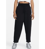 Nike Sportswear Phoenix Loose Fit Polar Kadın Bol Kesim Yüksek Bel Eşofman Altı Siyah