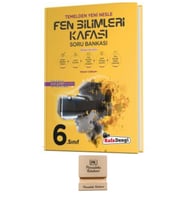 KafaDengi 6. Sınıf Fen Bilimleri Soru Bankası ve Telefon Standı