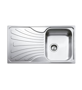 TEKA NERISSA 50 1B 1D Sol Damlalıklı Mikro Keten Paslanmaz Çelik Eviye 40109214