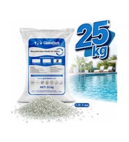 GlassBerk Cam Filtre Medyası (3.20-5.00 Mm) 25 kg Havuz Filitre Temizleme Su Arıtma Filtrasyon Filtreleme Kumu