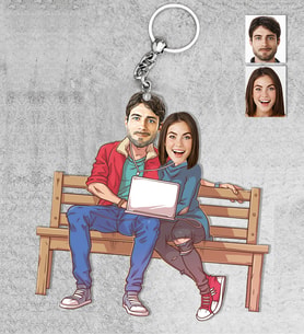 Kişiye Özel Sevgili Ahşap Anahtarlık-13