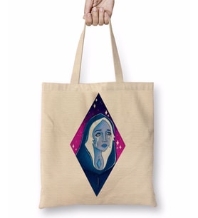 Blue Diamond Bez Çanta Uzun Saplı