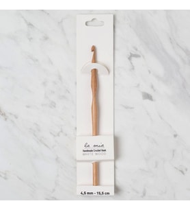 La Mia Whitewood 4.5 Mm 15.5 Cm Ahşap Yün Tığ
