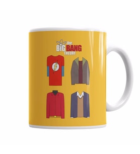 Big Bang Theory Kupa Bardak Porselen
