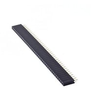 1x40 Dişi Header 40 Pin 180 Derece
