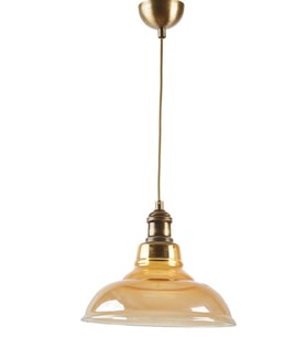 DEMET HABEK MYLİGHTS    RETRO RUSTİK TEKLİ BALCAM SARKIT ESKİTME ASKI  28CM EN (Siyah)