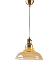 DEMET HABEK MYLİGHTS    RETRO RUSTİK TEKLİ BALCAM SARKIT ESKİTME ASKI  28CM EN (Siyah)