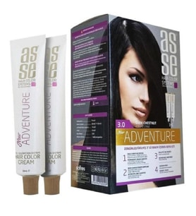 Asse Hair Color System Saç Boyası Koyu Kestane No: 3.00