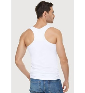 6'Lı TUTKU ELİT 1304 Erkek Rambo Atlet (Beyaz)