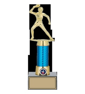 ODAK KUPA - Figürlü Kupalar - Masa Tenisi Kadın Figürlü Kupalar FG-005 B - 28 cm