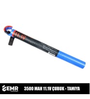 EMR 11.1V 3500 Mah Çubuk – Tamiya Lithium-Ion Pil (Siyah)