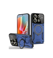 Xiaomi Redmi Note 13 Pro 5G Kılıf Joy Lens Standlı Kapak - Lacivert