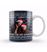 Merry Christmas From The Wet Bandits Home Alone Kupa Bardak Porselen