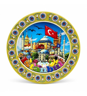 İstanbul Temalı Seramik Magnet Alk5852