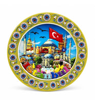 İstanbul Temalı Seramik Magnet Alk5852