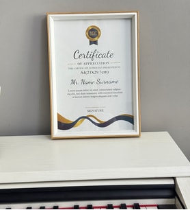 Fotoğraf Çerçevesi Ahşap çerçeve a4 boyutu 21*29.7cm diploma sertifika çerçevesi