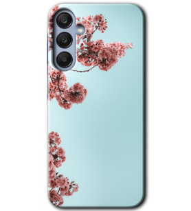 Galaxy A25 Kılıf HD Desen Baskılı Kılıf - Japon Çiçeği