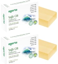 Agarta El Yapımı Doğal Sabun 150GR Yağlı Cilt (2 Li Set)