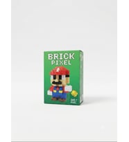 Mini Boy Super Mario Tasarımlı Büyük Parçalı Blok Oyuncak Seti Big Pixel Brick Set